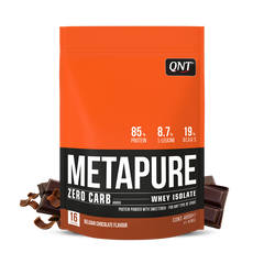 Протеин, Metapure ZC Isolate, Qnt, вкус бельгийский шоколад, 480 г - фото