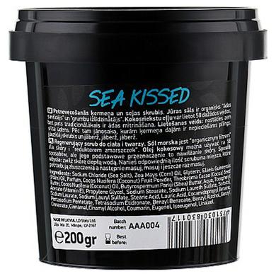 Скраб для обличчя та тіла "Sea Kissed", Rejuvenating Body And Face Scrub, Beauty Jar, 200 мл - фото