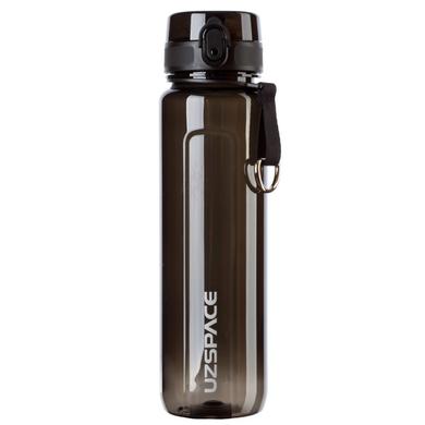 Бутылка для воды U-type 6022, Uzspace, черная, 1500 мл - фото