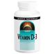 Вітамін D3, Vitamin D-3, Source Naturals, 400 МО, 200 таблеток, фото – 1