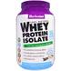 Сывороточный протеин изолят, ваниль, Whey Protein Isolate, Bluebonnet Nutrition, 100% натуральный, 924 г, фото – 1