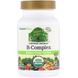 Комплекс витаминов группы В, B-Complex, Nature's Plus, Source of Life Garden, органик, 60 капсул, фото – 3