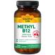 Витамин В12, Methyl B12, Country Life, вишня, 5000 мкг, 60 леденцов, фото – 1