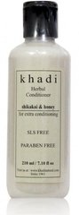 Кондиціонер для волосся трав'яний "Shikakai & Honey", Khadi, 210 мл - фото