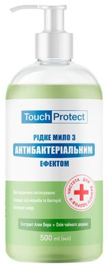 Рідке мило з антибактеріальним ефектом Алоє вера-Чайне дерево, Touch Protect, 500 мл - фото