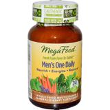 Витамины для мужчин, Men’s One Daily, Mega Food, без железа, 1 в день, 30 таблеток, фото