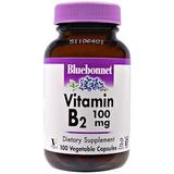 Витамин В-2, Vitamin B2, Bluebonnet Nutrition, 100 мг, 100 капсул, фото