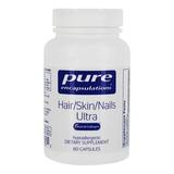 Вітаміни для волосся, шкіри та нігтів, Hair/Skin/Nails Ultra, Pure Encapsulations, 60 капсул, фото