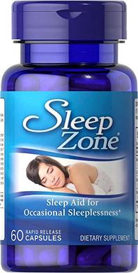 Формула сну, Sleep Zone®, Puritan's Pride, 60 капсул - фото