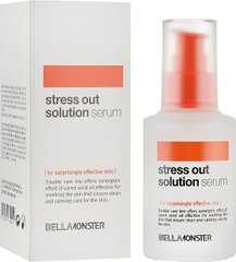 Сироватка антистрес з екстрактом моркви, Stress Out Solution serum, BellaMonster, 50 мл - фото