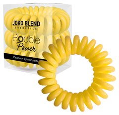 Набор резинок, Power Bobble Yellow, Joko Blend, желтые, 3 шт - фото