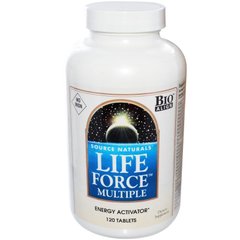 Вітаміни для імунітету Life Force Multiple, Source Naturals, 120 таблеток - фото