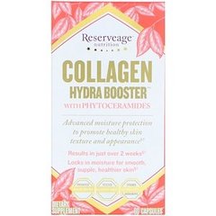 Колаген і кераміди, Collagen Hydra Protect, ReserveAge Nutrition, 60 капсул - фото