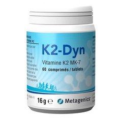 Вітамін К, K2-Dyn, Metagenics, 60 таблеток - фото