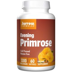 Масло вечерней примулы, (Evening Primrose), Jarrow Formulas, 1300 мг, 60 капсул - фото