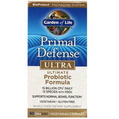 Пробіотична формула ультра, Probiotic Formula, Garden of Life, 90 капсул - фото