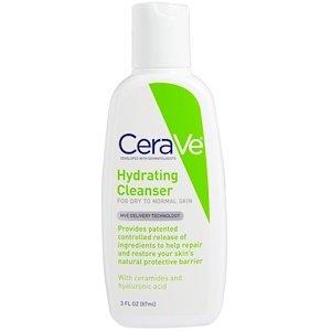 Увлажняющее моющее средство, для сухой и нормальной кожи, CeraVe, 87 мл - фото