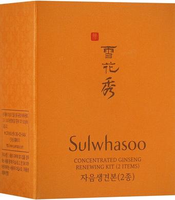 Набор, Concentrated Ginseng Renewing Kit, Sulwhasoo - фото