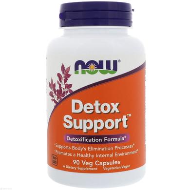 Очищение организма, Detox Support, Now Foods, 90 капсул - фото