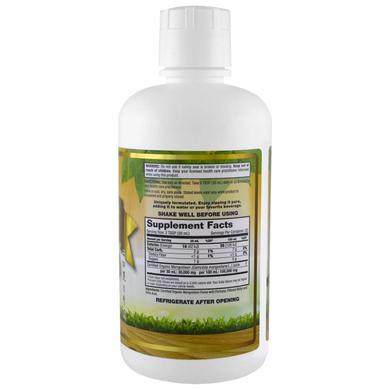 Органический сок мангостина, Certified Organic Mangosteen Gold, 100% Juice, Dynamic Health Laboratories, 946 мл - фото