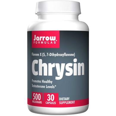 Хризин, Chrysin, Jarrow Formulas, 500 мг, 30 капсул - фото