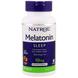 Мелатонин быстрого высвобождения (вкус клубники), Melatonin, Natrol, 10 мг, 60 таблеток, фото – 1