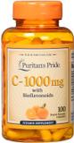 Витамин С с биофлавоноидами, Vitamin C with Bioflavonoids, Puritan's Pride, 1000 мг, 100 капсул, фото