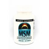 МСМ 1000 мг с Витамином С, Source Naturals, 60 таблеток, фото