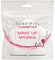 Набор спонжей для макияжа, Cosmetics Make Up Sponge, Suavipiel, 5 шт - фото