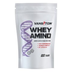 Аминокислота WHEY AMINO, Vansiton, 120 таблеток - фото