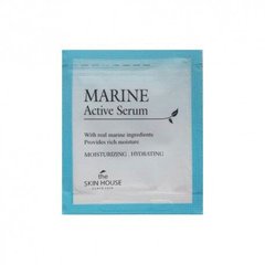 Увлажняющая сыворотка для лица с керамидами, Marine Active Serum, The Skin House, пробник, 2 мл - фото