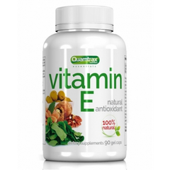 Витамин Е, Vitamin E, Quamtrax, 60 капсул - фото