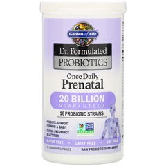 Пробиотическая формула для беременных и кормящих мам (Probiotics), Garden of Life, 30 капсул - фото