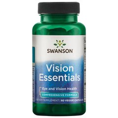 Основи зору, Vision Essentials, Swanson, 60 капсул - фото
