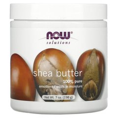Масло ши, Shea Butter, Now Foods, Solutions, 207 мл - фото