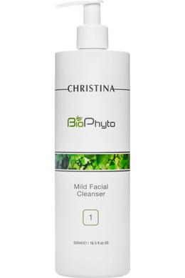 М'який очищаючий гель, Bio Phyto Mild Facial Cleanser, Christina, 500 мл - фото