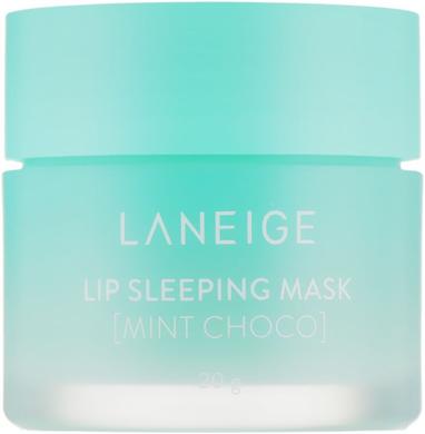 Ночная восстанавливающая маска для губ, Lip Sleeping Mask Mint Choco, Laneige, 20 г - фото