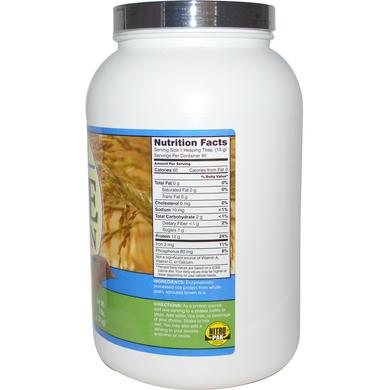 Рисовый протеин, Raw, Rice Protein, NutriBiotic, 1.36 кг - фото