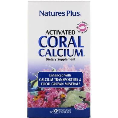 Кораловий кальцій, Coral Calcium, Nature's Plus, 90 капсул - фото