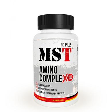 Комплекс амінокислот, Amino Complex (не з протеїну), MST Nutrition, 90 таблеток - фото