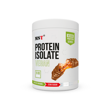 Протеїн, Vegan Mix Protein, MST Nutrition, солона карамель, 510 г - фото