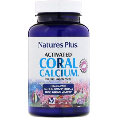Кораловий кальцій, Coral Calcium, Nature's Plus, 90 капсул - фото