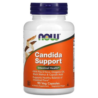 Противокандидное засіб, Candida Support, Now Foods, 90 капсул - фото