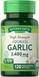 Чеснок, Odorless Garlic, 1200 мг, Nature's Truth, 120 капсул, фото – 1
