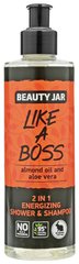 Гель-шампунь 2в1 "Like a Boss", Energizing Shower & Shampoo, Beauty Jar, 250 мл - фото