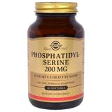 Фосфатидилсерин (Phosphatidylserine), Solgar, 200 мг, 60 капсул, фото