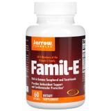 Витамин Е, Famil-E, Jarrow Formulas, 60 МЕ, 60 капсул, фото
