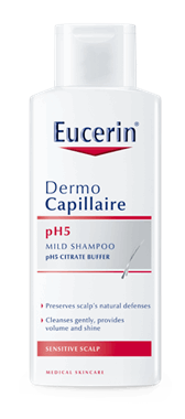 Ніжний шампунь для чутливої шкіри рН5, Eucerin, 250 мл - фото