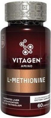 L-Метионин 500, Vitagen, 60 капсул - фото