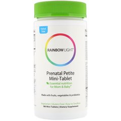 Витамины для беременных, Prenatal, Rainbow Light, 180 таблеток - фото